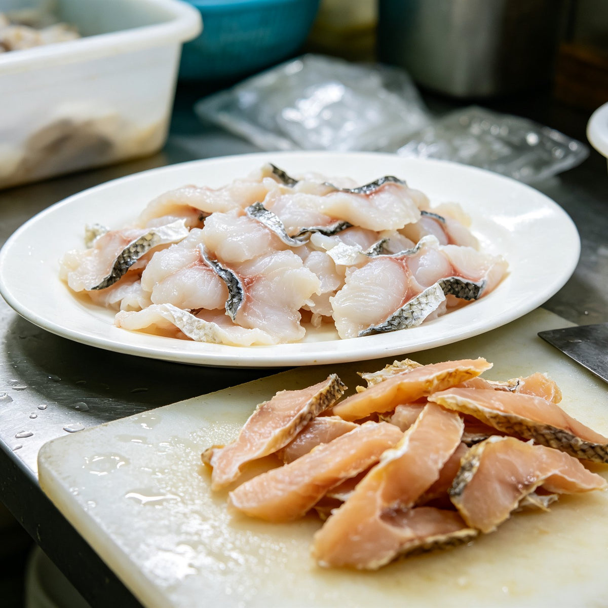 Crisp Grass Carp Fish Slices