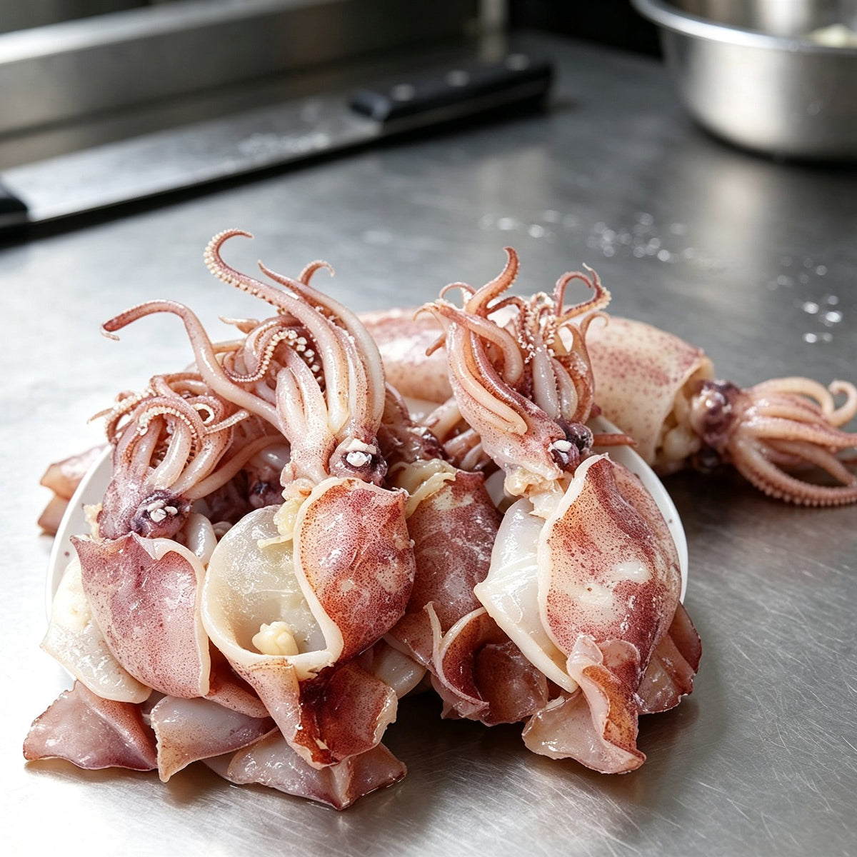 Fresh Baby Squid Sea Hare