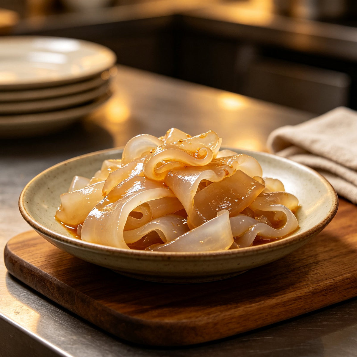 Premium Marinated Jellyfish Salad Strips